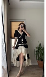 Vintage More Elbise Siyah