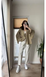 Viskon Modal Kimono Haki