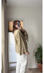Viskon Modal Kimono Haki