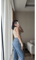 Weez Bağlamalı Krem Gömlek