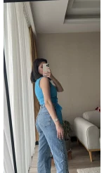 Weez Bağlamalı Mavi Gömlek