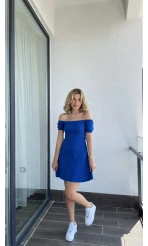 Wendy Fitili Elbise Lacivert