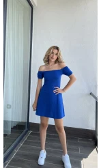 Wendy Fitili Elbise Lacivert