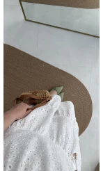 With Brode Elbise Beyaz