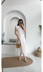 With Brode Elbise Beyaz