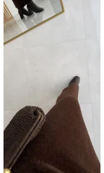 Yumoş Etek - Kahverengi - KOD:9044