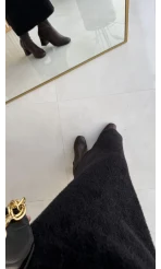 Yumoş Etek - Siyah - KOD:9044