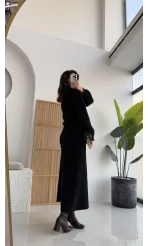 Yumoş Etek - Siyah - KOD:9044