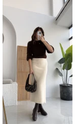 Yumoş Etek - Taş - KOD:9044