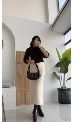 Yumoş Etek - Taş - KOD:9044