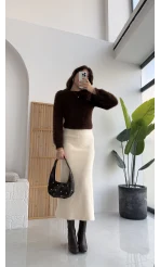 Yumoş Etek - Taş - KOD:9044