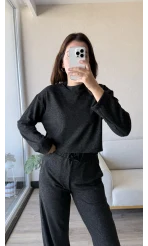 Yumoş Siyah Eşofman Takımı