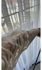 Zehra Transparan Krem Gömlek&Bluz