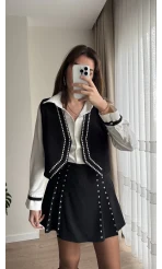 Zımbalı Yelek