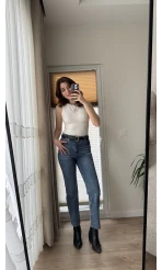 Meyla Açık Mavi Rengi Slim Fit Jean Pantolon (NO:5)