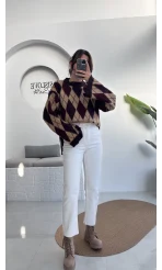 Meyla Beyaz Rengi Slim Fit Jean Pantolon (NO:5)