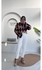 Meyla Beyaz Rengi Slim Fit Jean Pantolon (NO:5)