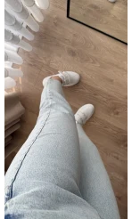 Meyla Buz Mavisi Slim Fit Jean Pantolon