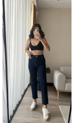 Zr Meyla Koyu Lacivert Slim Fit Jean