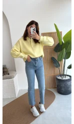 Meyla Mavi Slim Fit Jean Pantolon (NO:2)