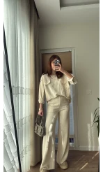 Zr Model Taşlı Yarı Gabardin Takım
