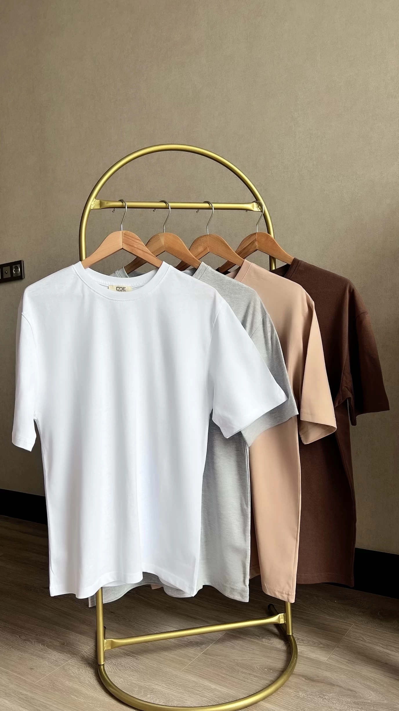 Basic Oversize Düz T-Shirt