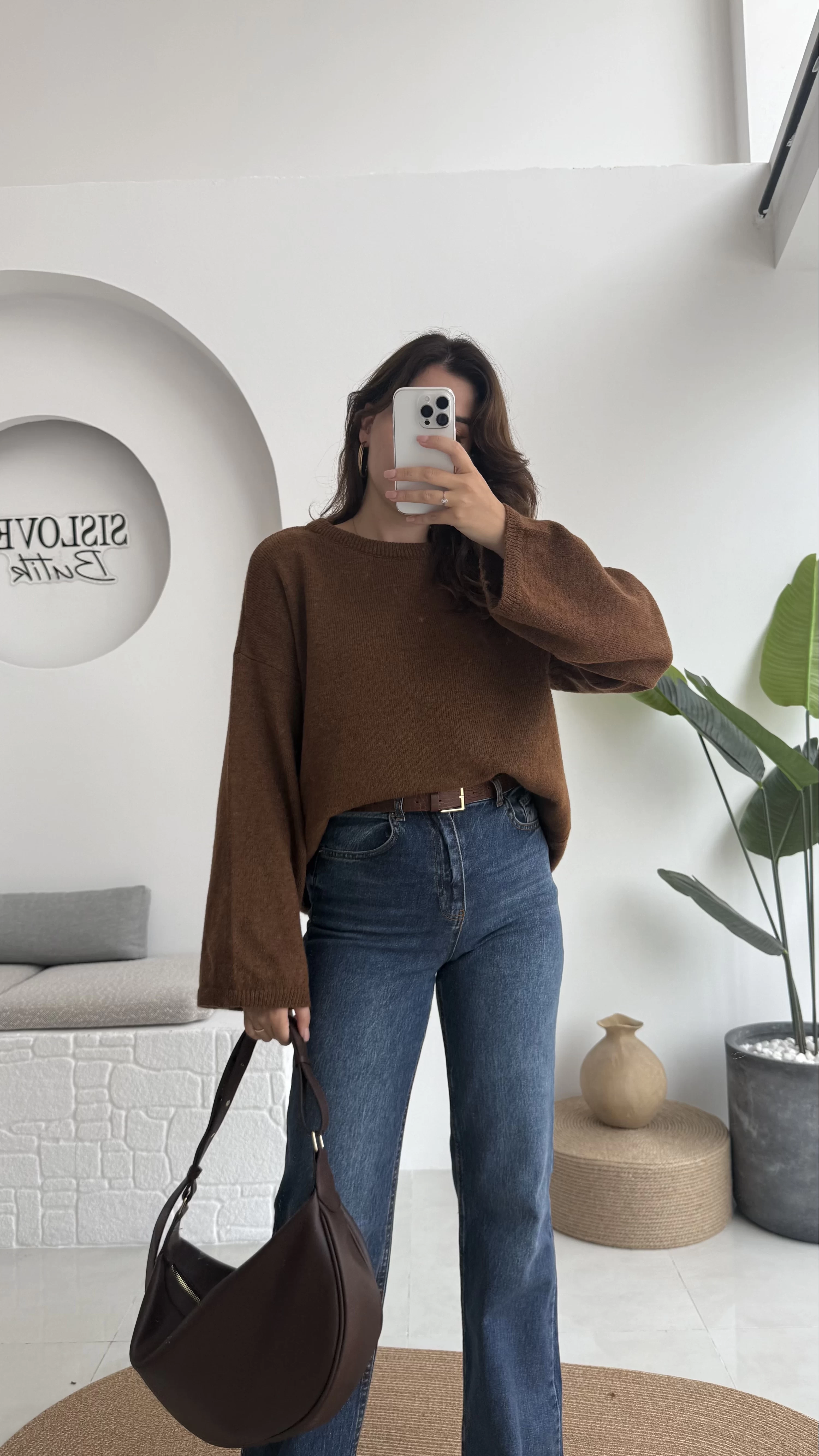 Bellamo Zra STRAİGHT Lacivert Tonları Pantolon Jean