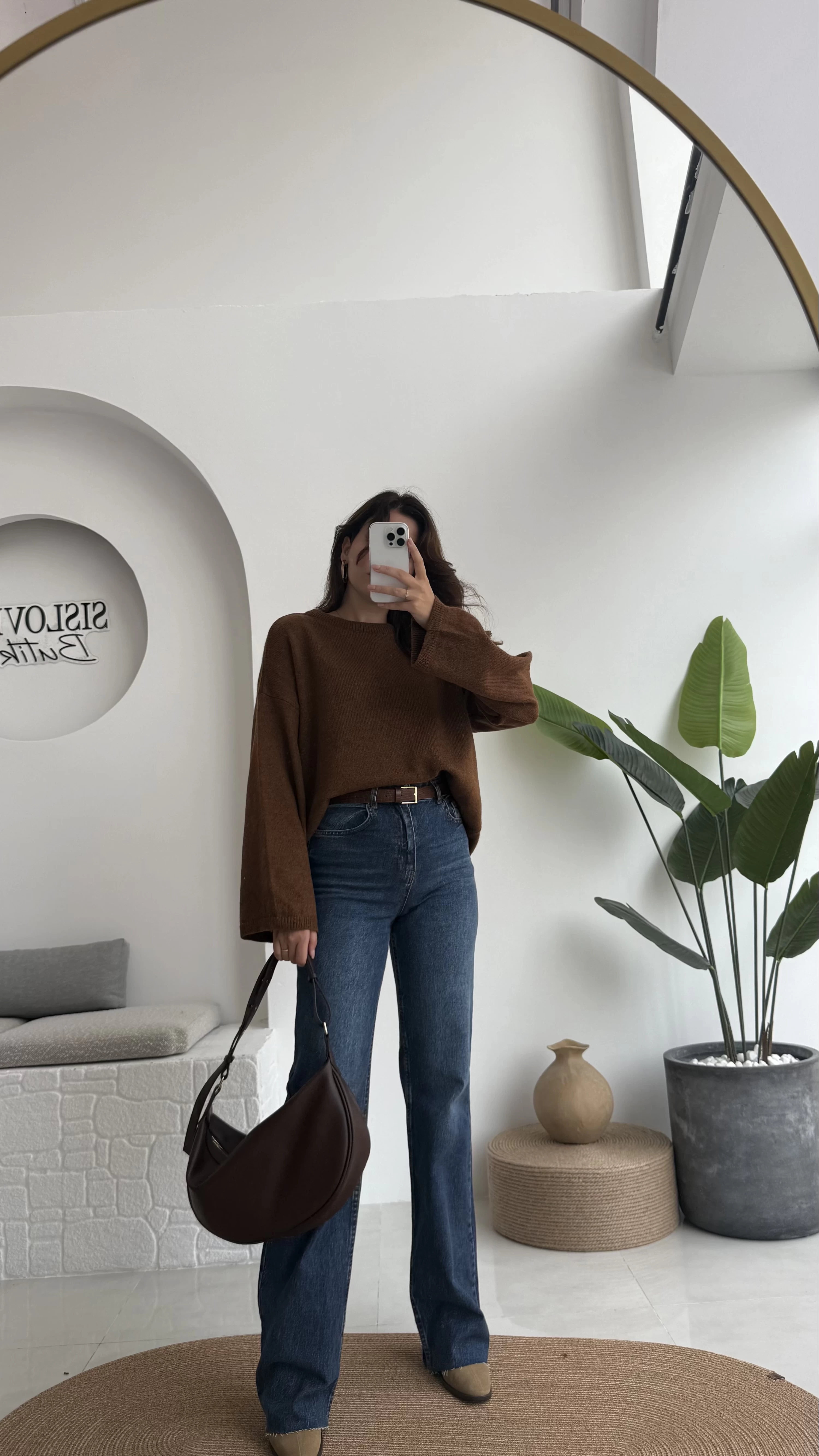 Bellamo Zra STRAİGHT Lacivert Tonları Pantolon Jean