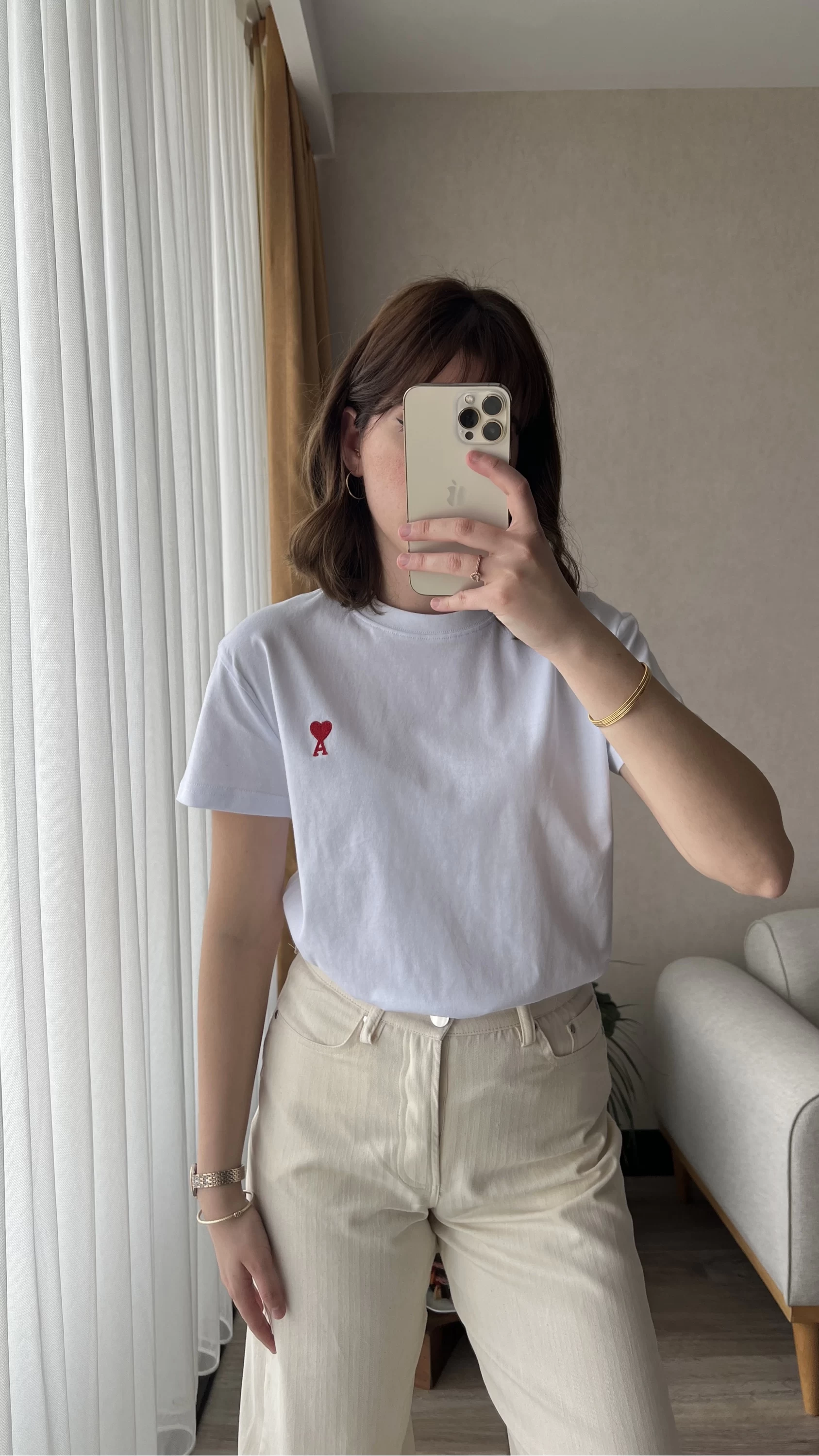 Beyaz Basic T-Shirt