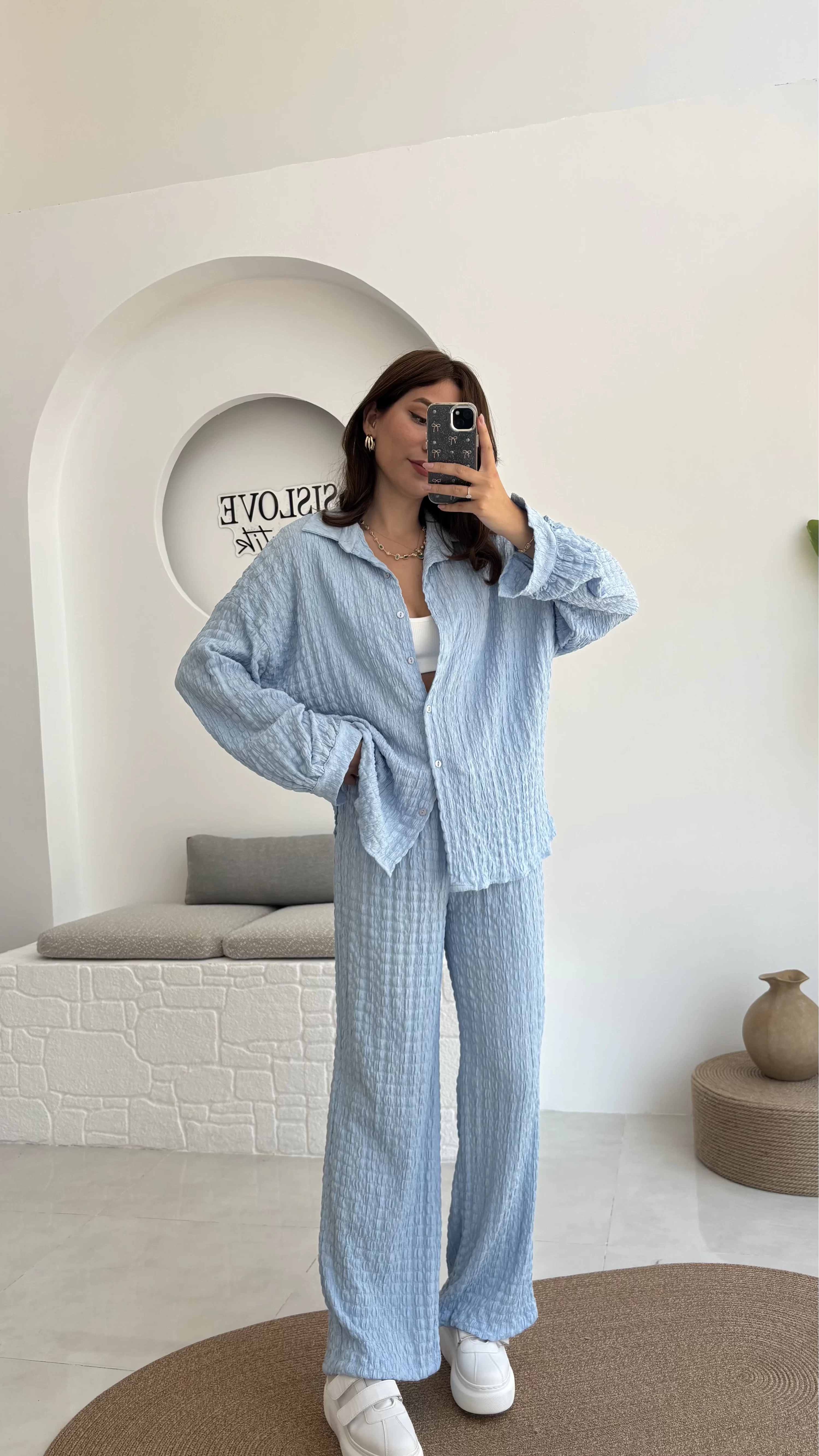 Bürümcük Takım Bebe Mavisi - 6012