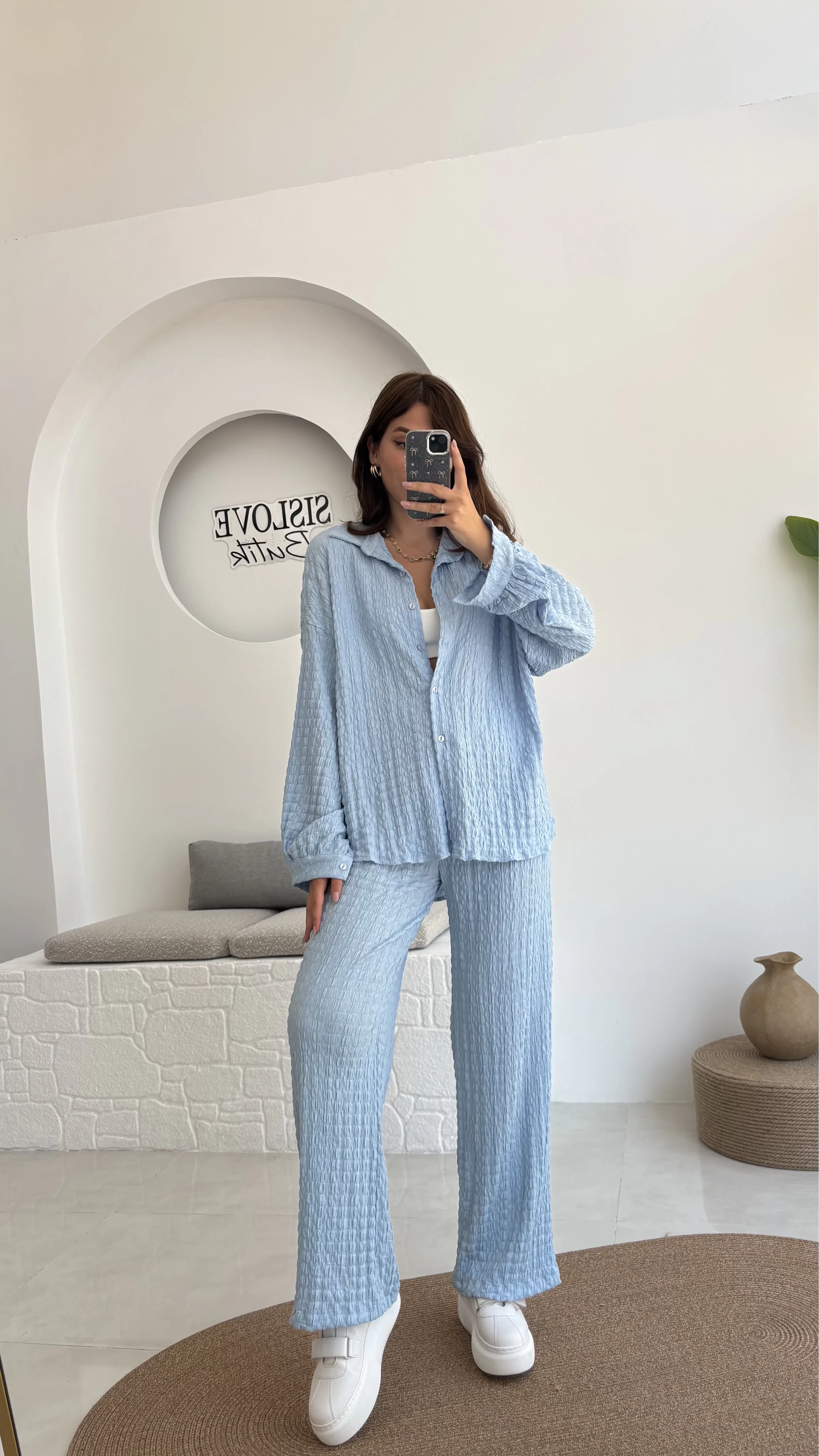 Bürümcük Takım Bebe Mavisi - 6012