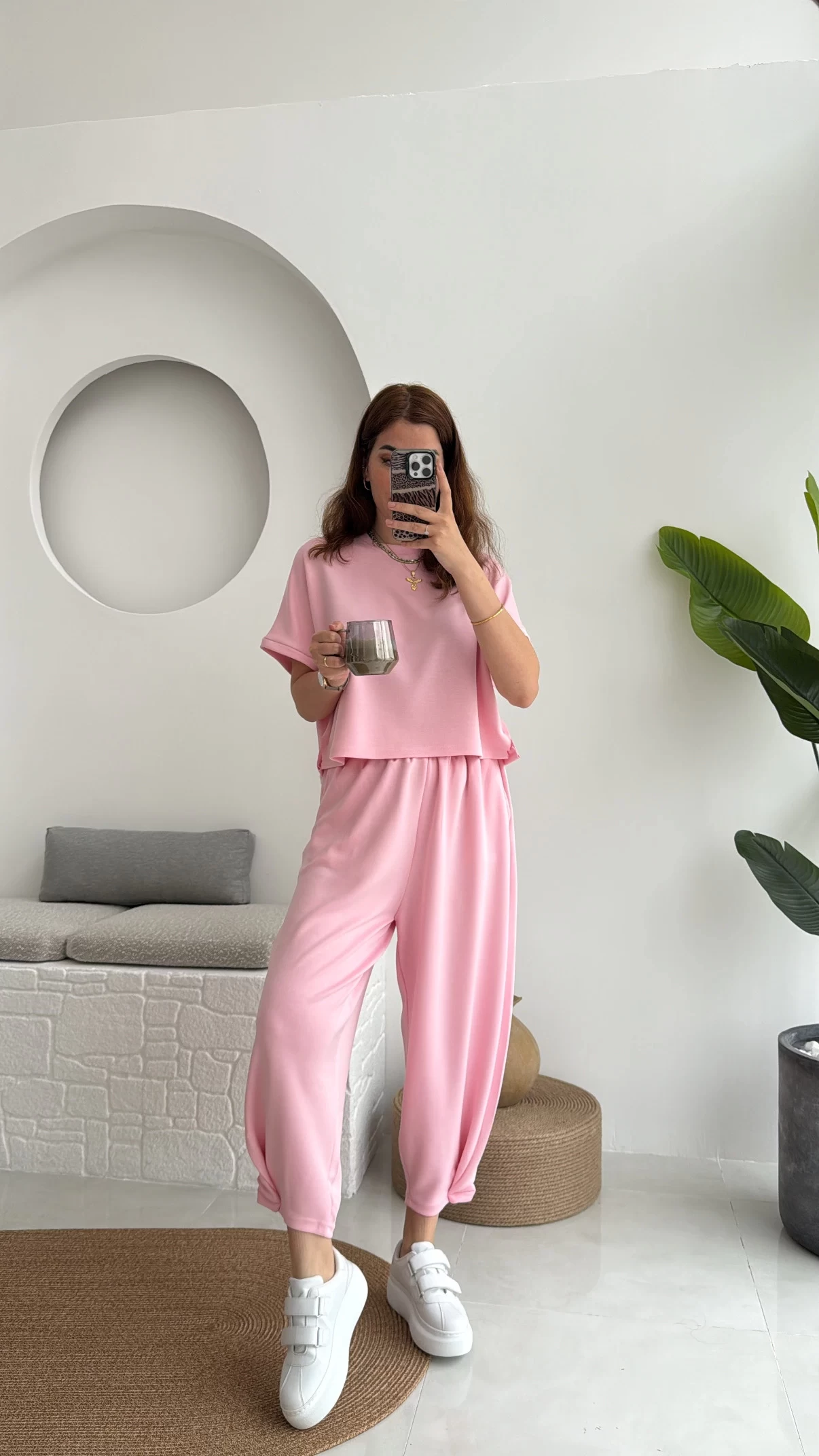 Ön sipariş Candy Modal Takım Pembe