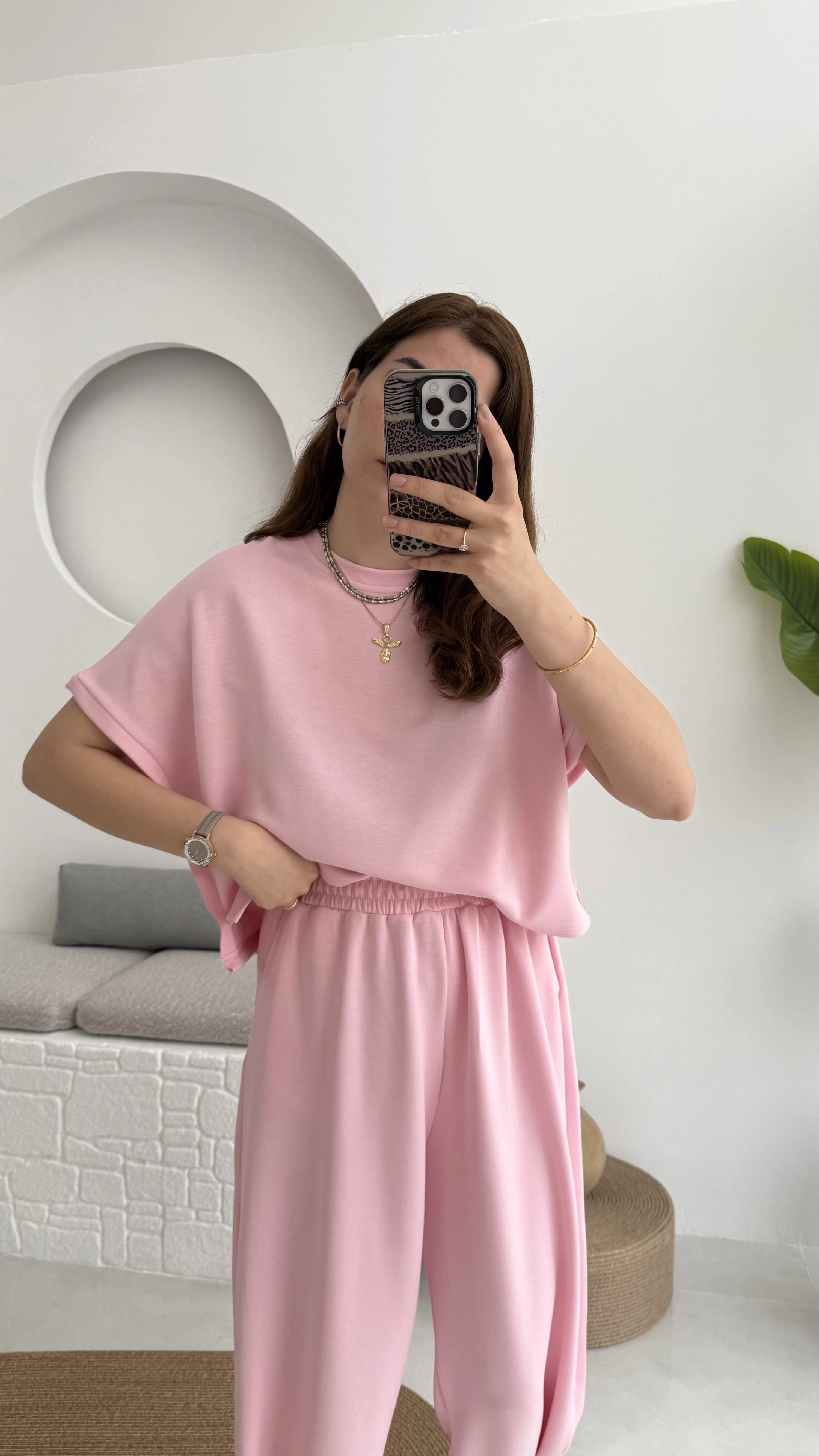 Ön sipariş Candy Modal Takım Pembe