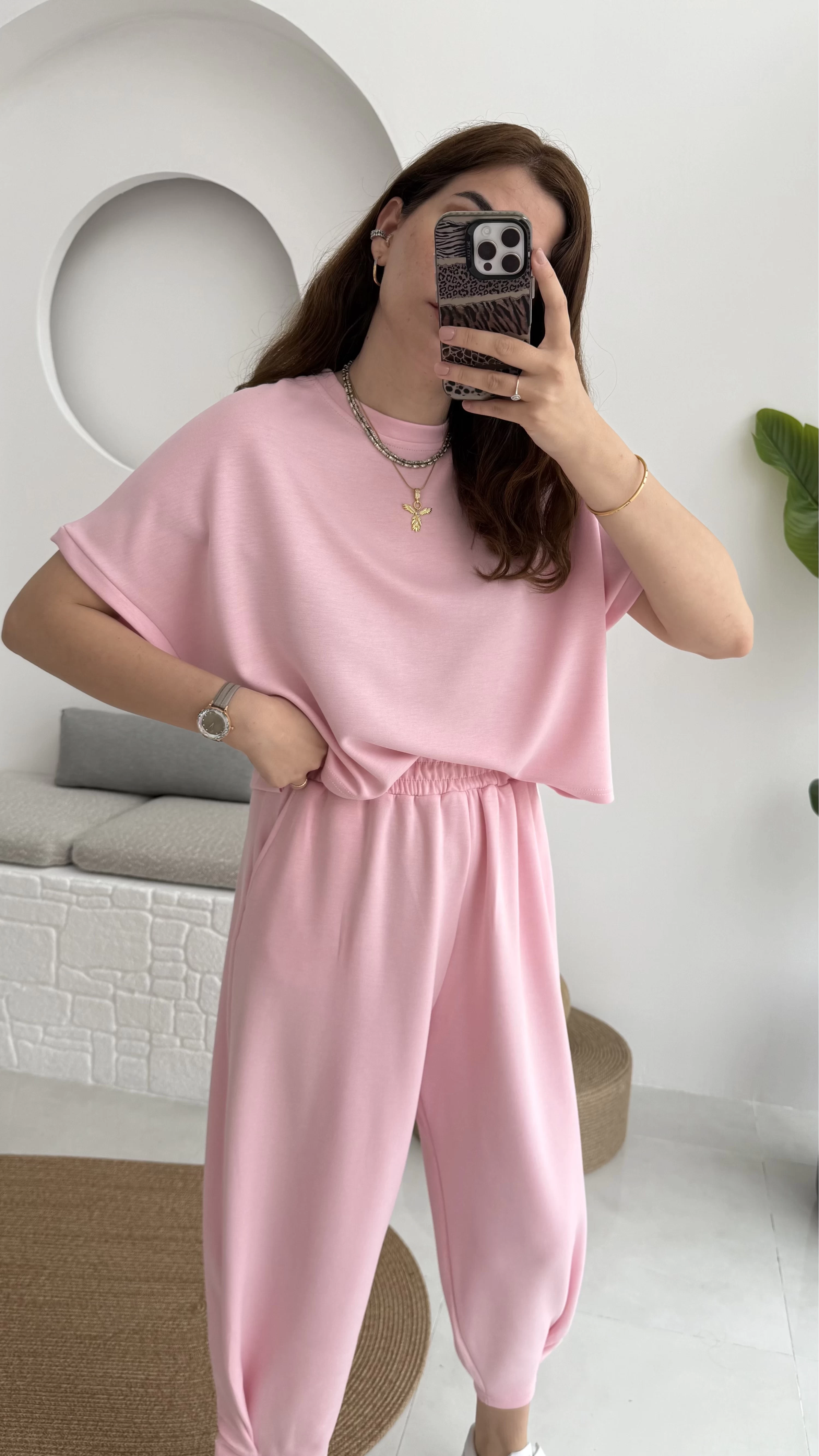 Ön sipariş Candy Modal Takım Pembe