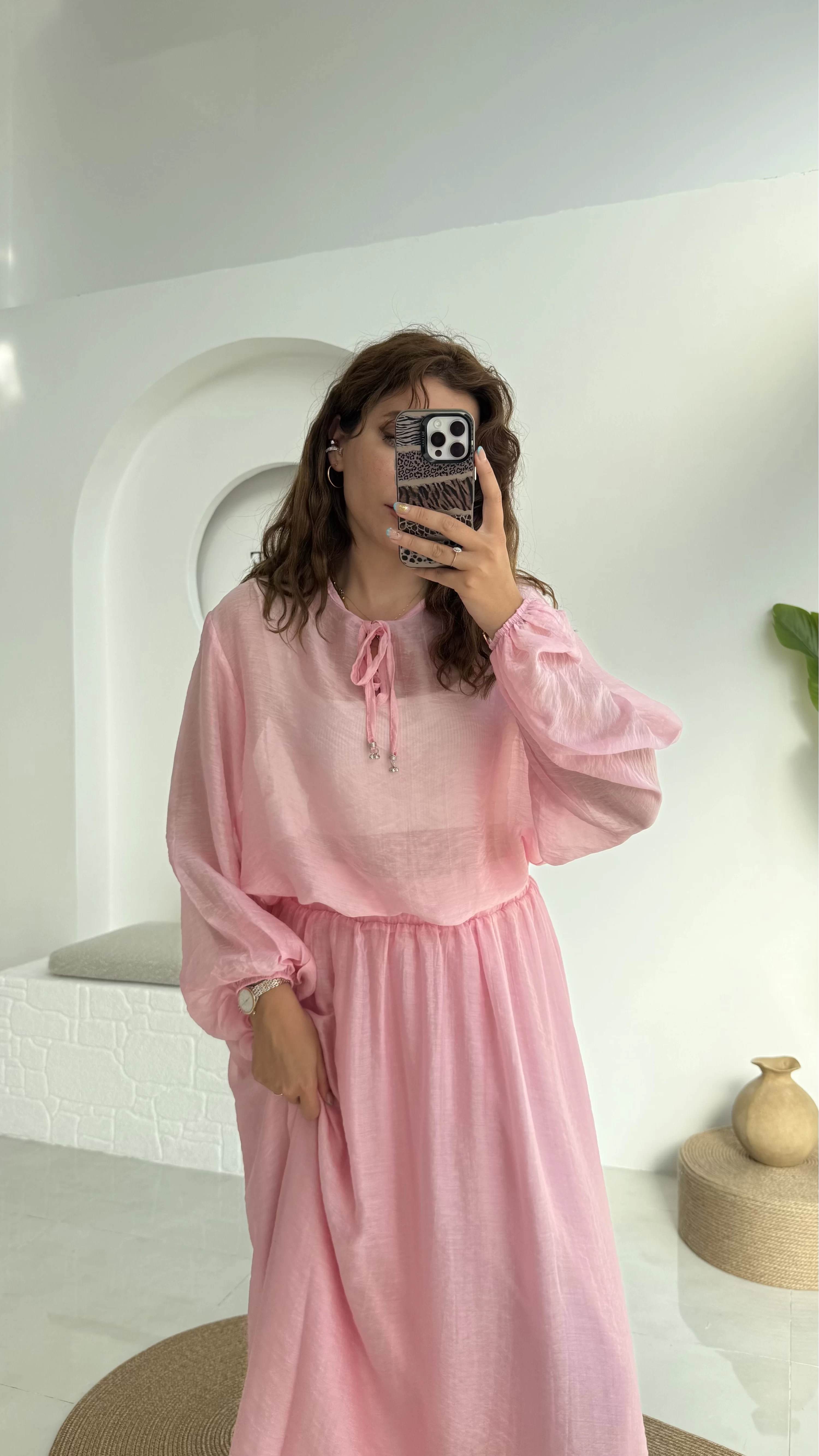 CRUSH Etek Takım Pembe