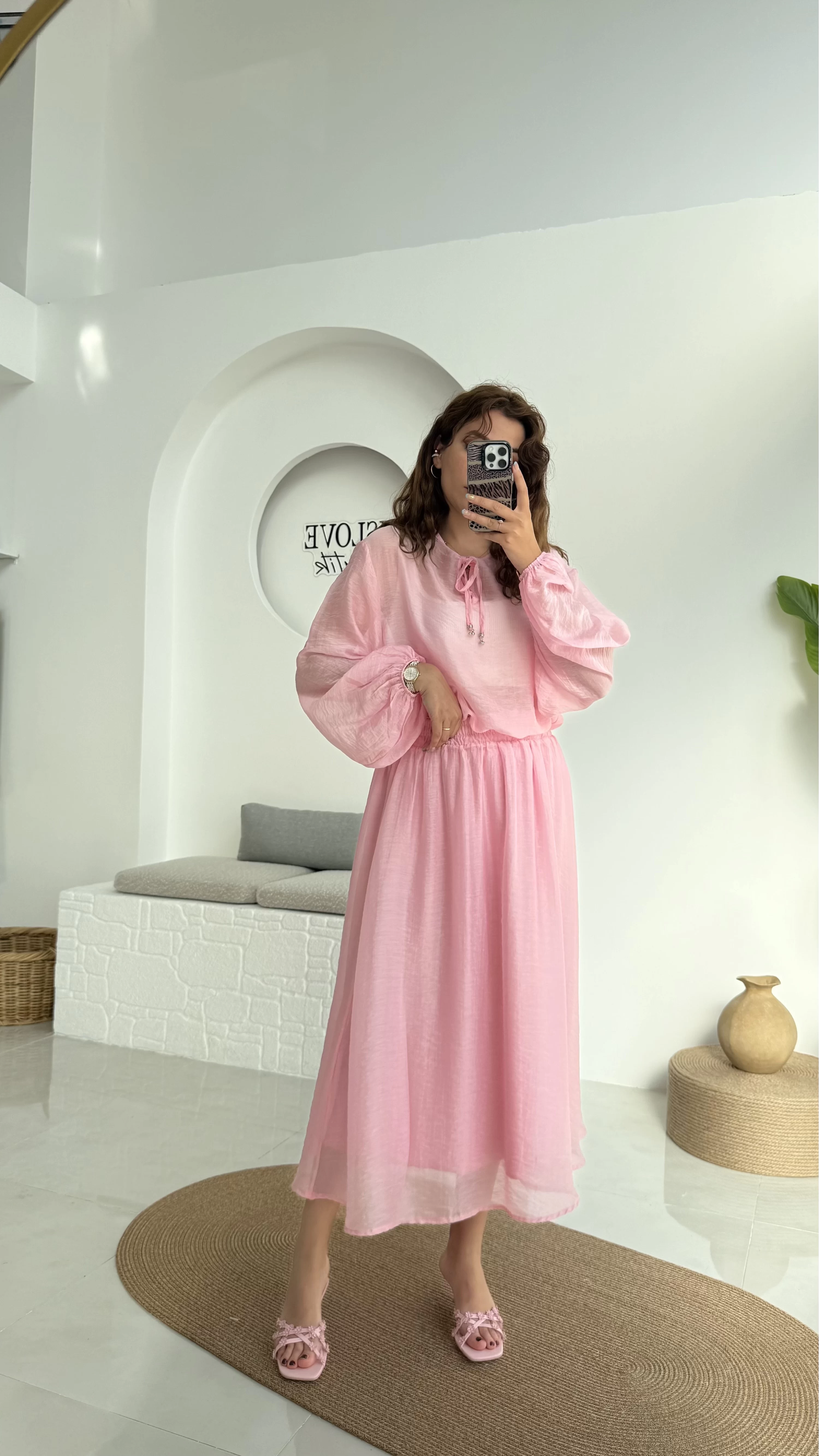 CRUSH Etek Takım Pembe