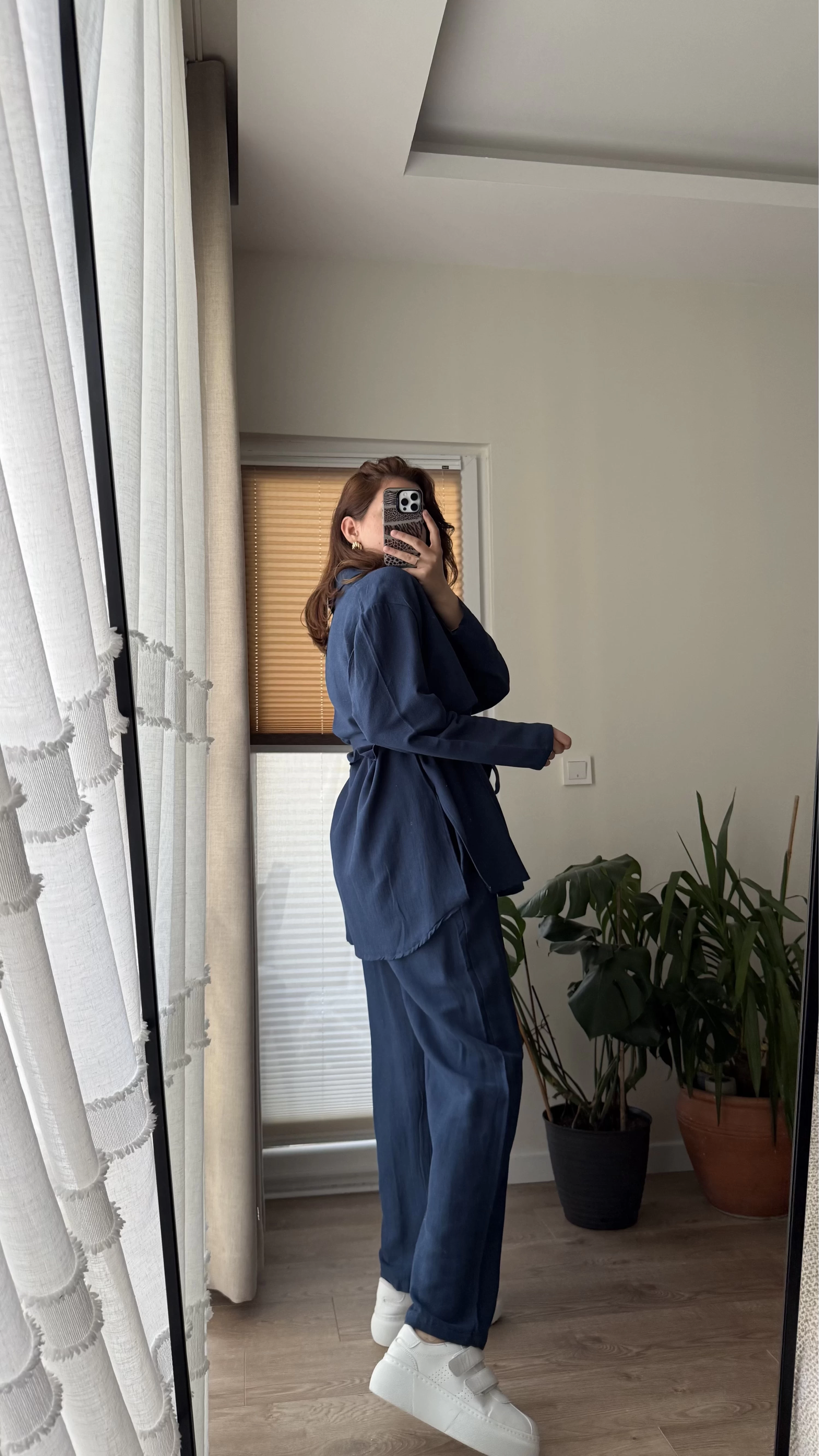 Ed Kuşaklı Pantolon Lacivert Takım - Kec - 51835