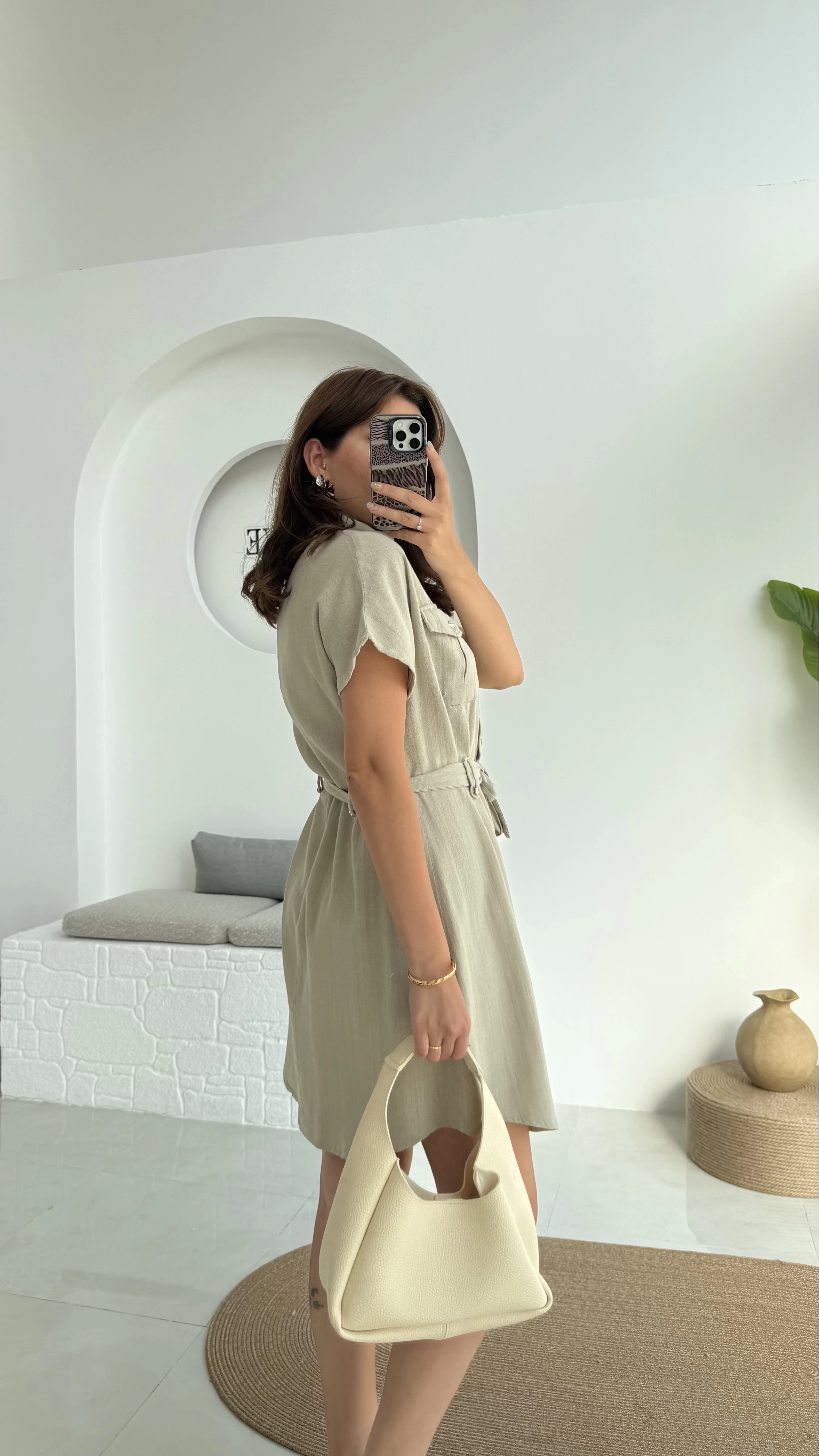 ELBİSE Flam Elbise - Mint