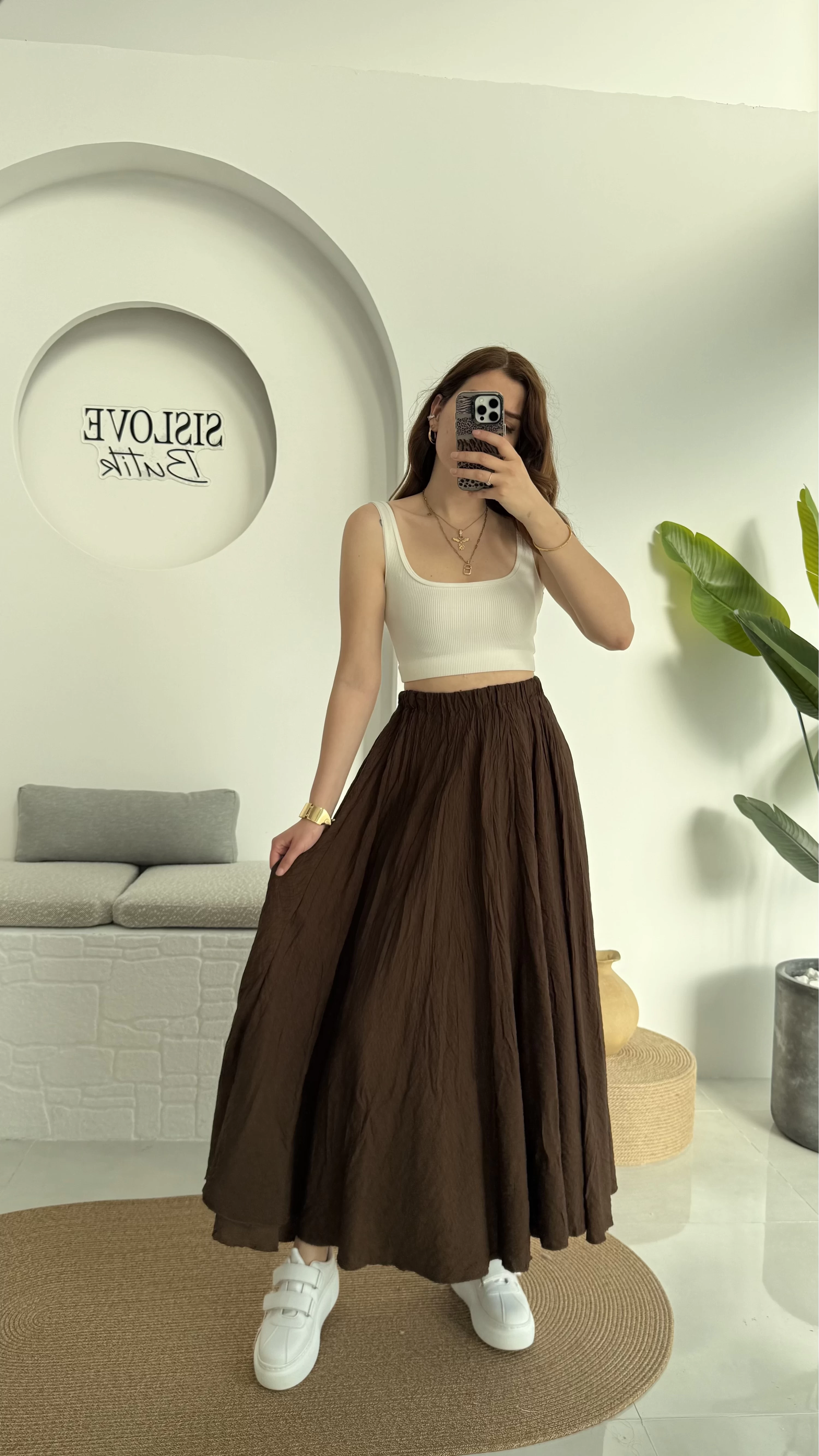 Firuze Etek Kahve 3165