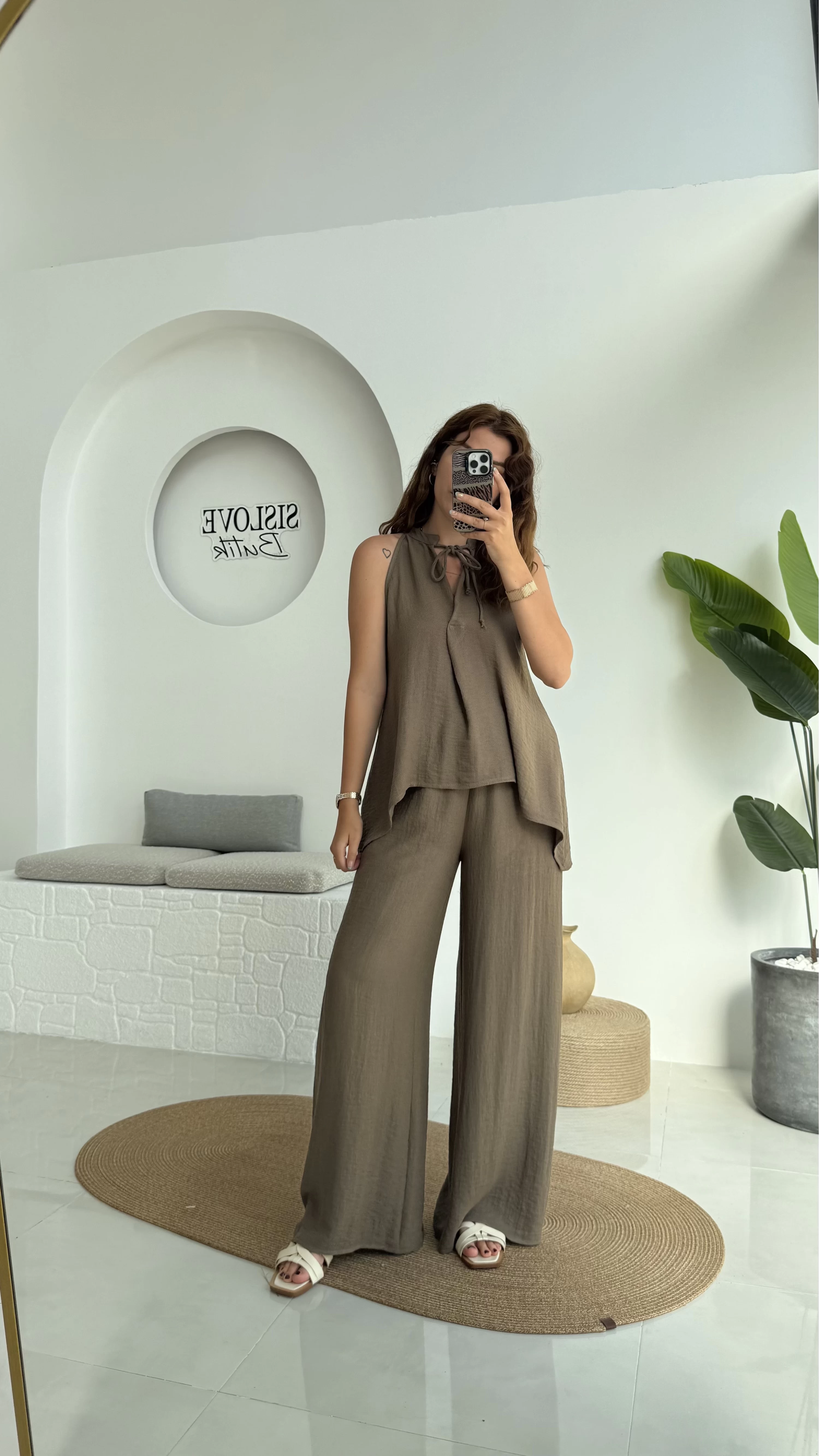 Karmen Keten Takım Haki 51182