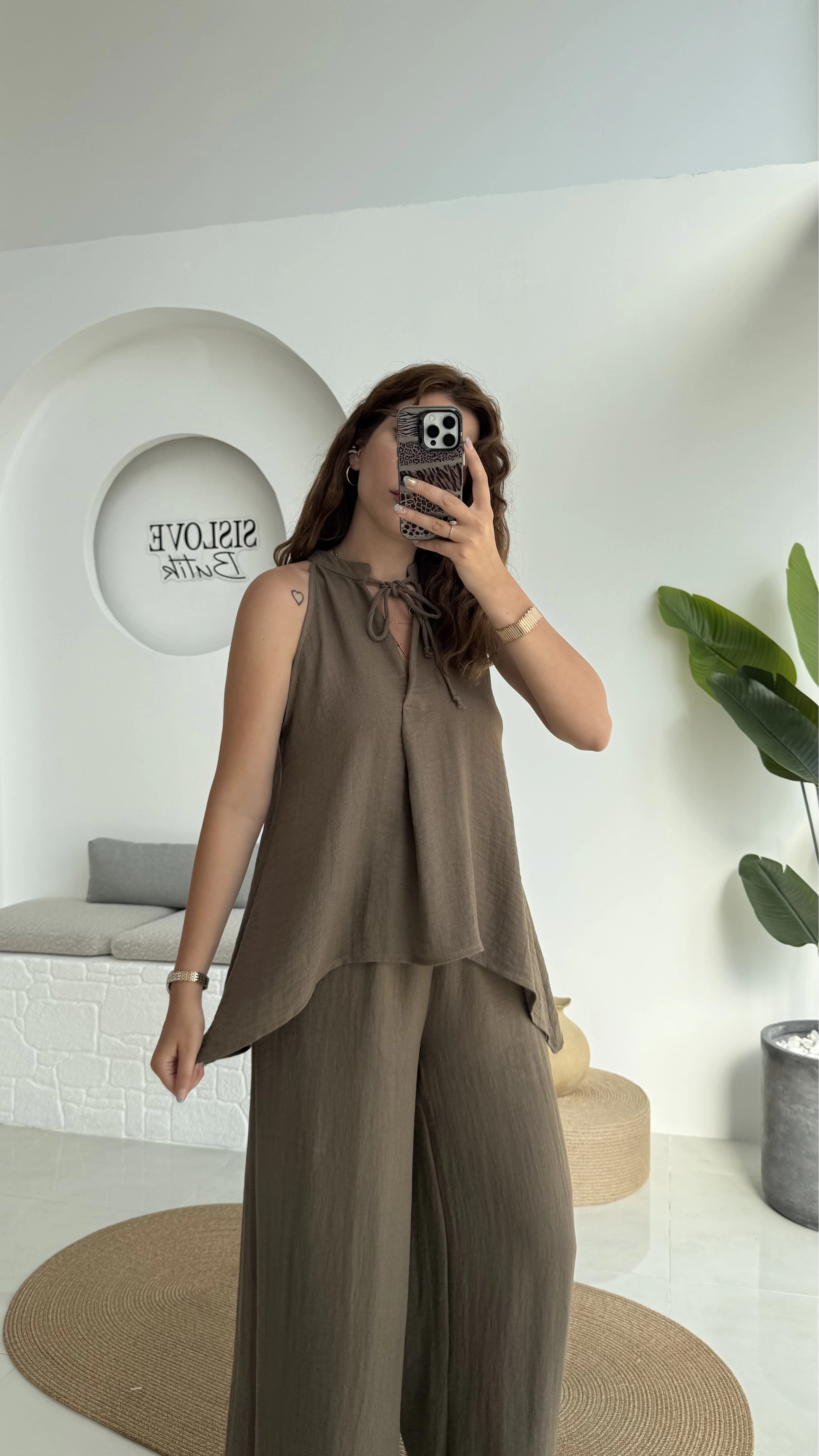 Karmen Keten Takım Haki 51182