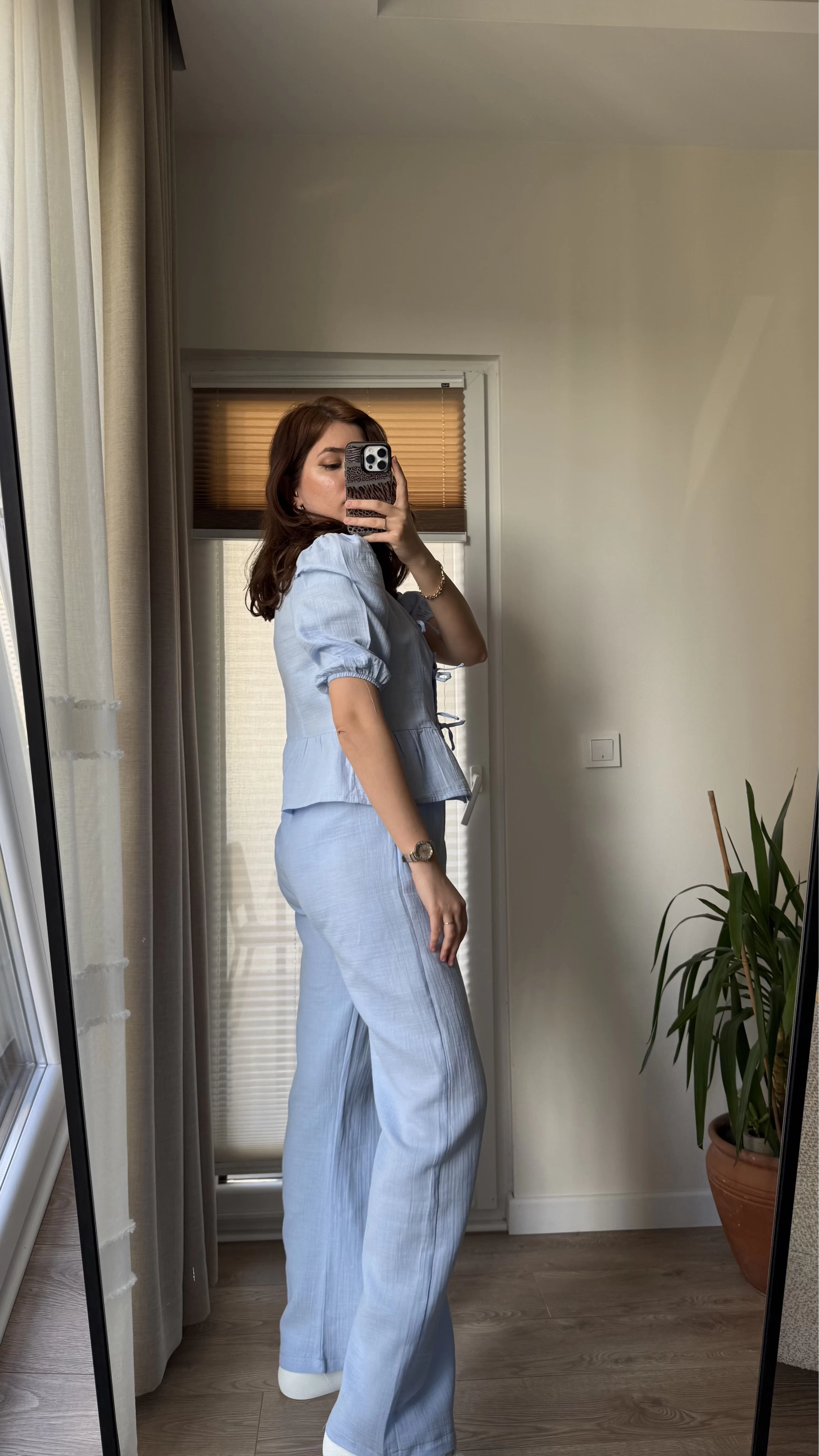 Levu Bağlamalı Takım - BEBE MAVİSİ