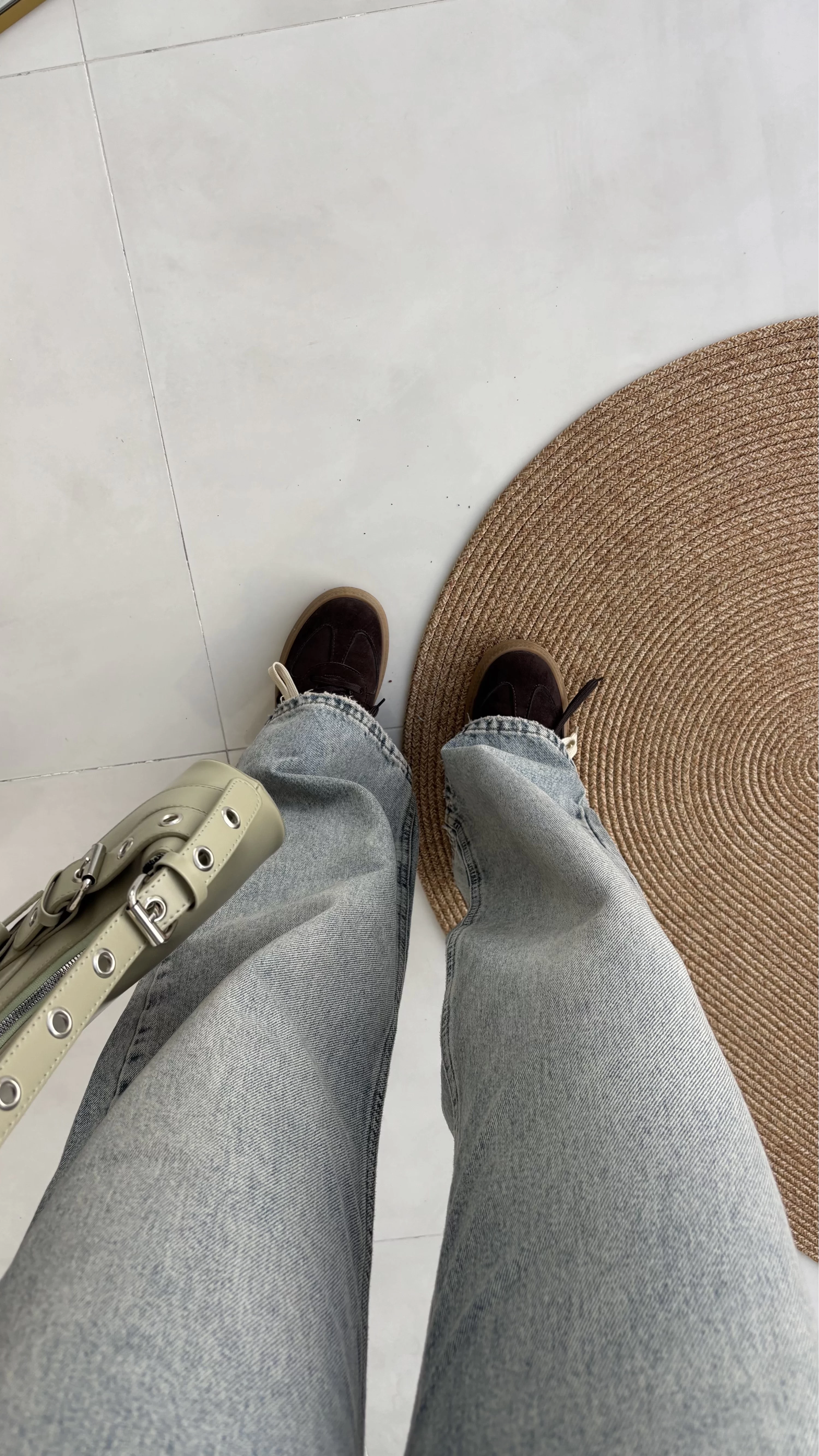 Mavi Yüksek Bel Denim Jean - Kod: 1008