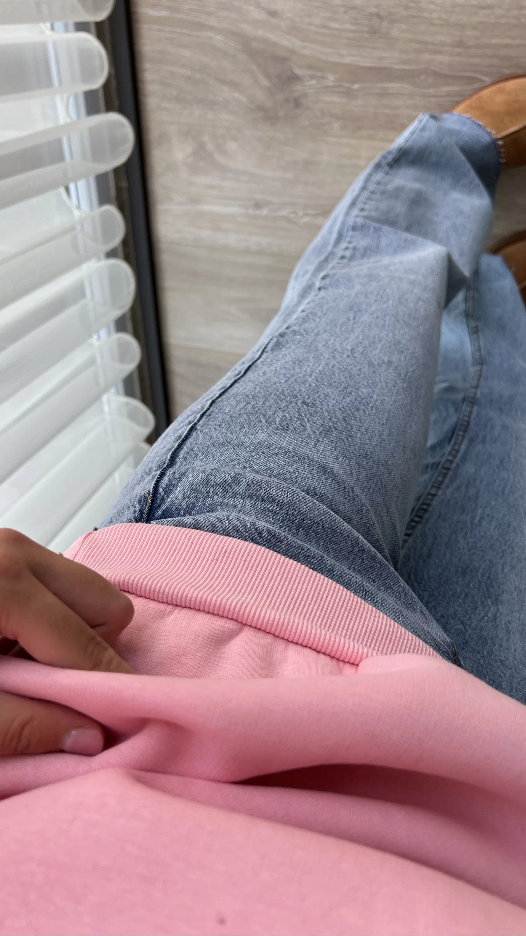 Neale Oversize Pembe Sweat