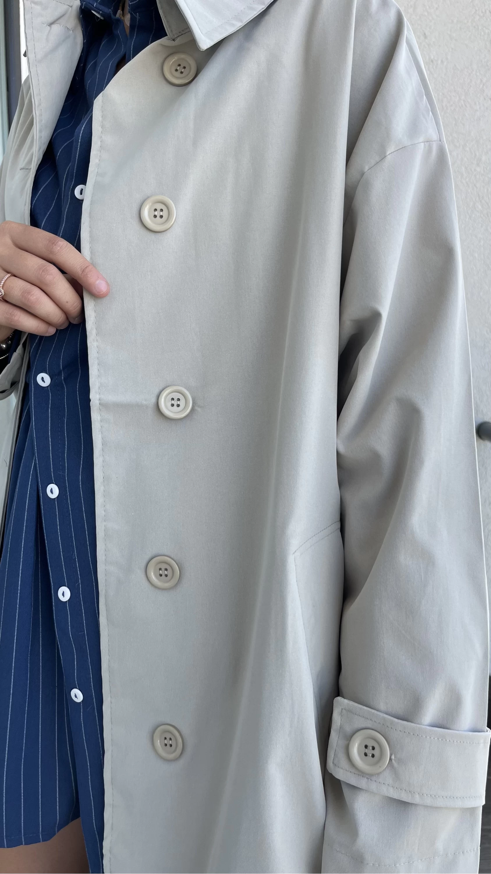 Oversize Trençkot