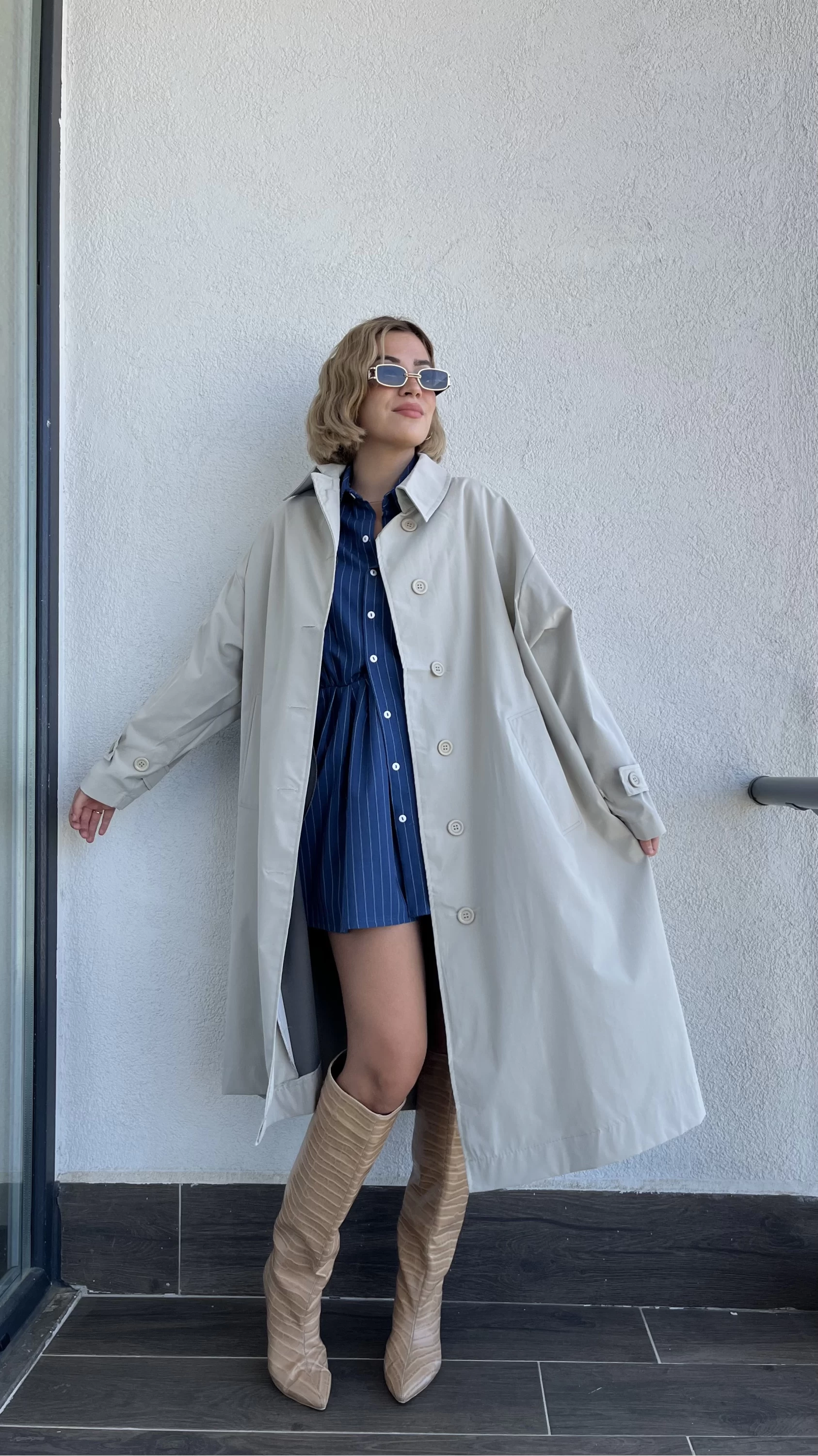 Oversize Trençkot