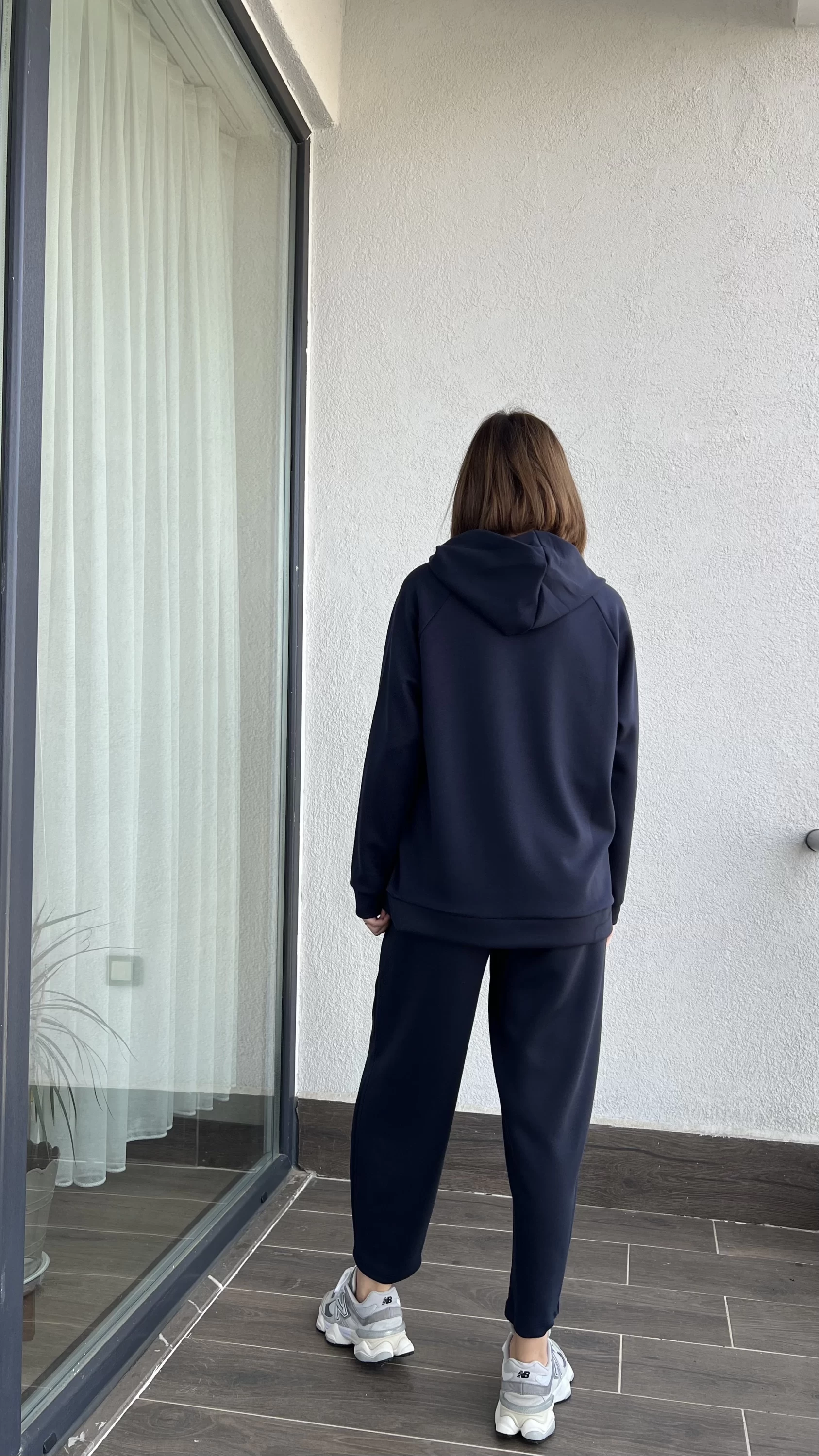 Oys Lacivert Premium Model Modal Kumaş Sweat Takım