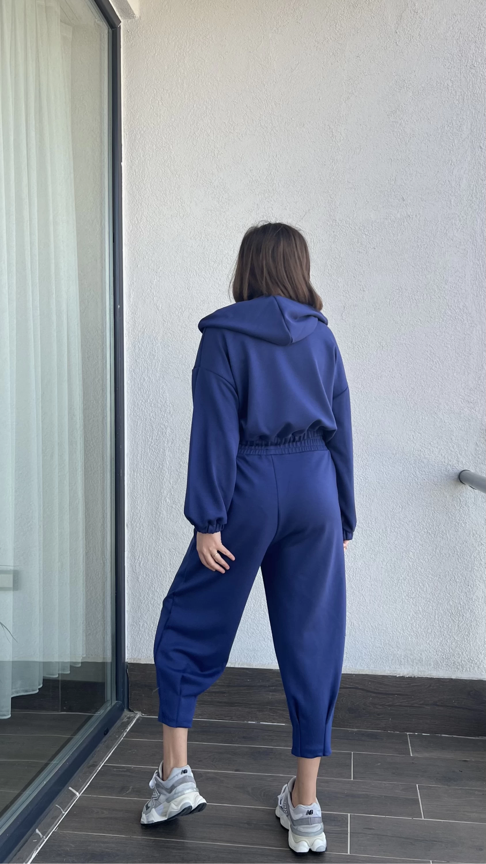 Oys Model Hırkalı Lacivert Modal Premium Takım