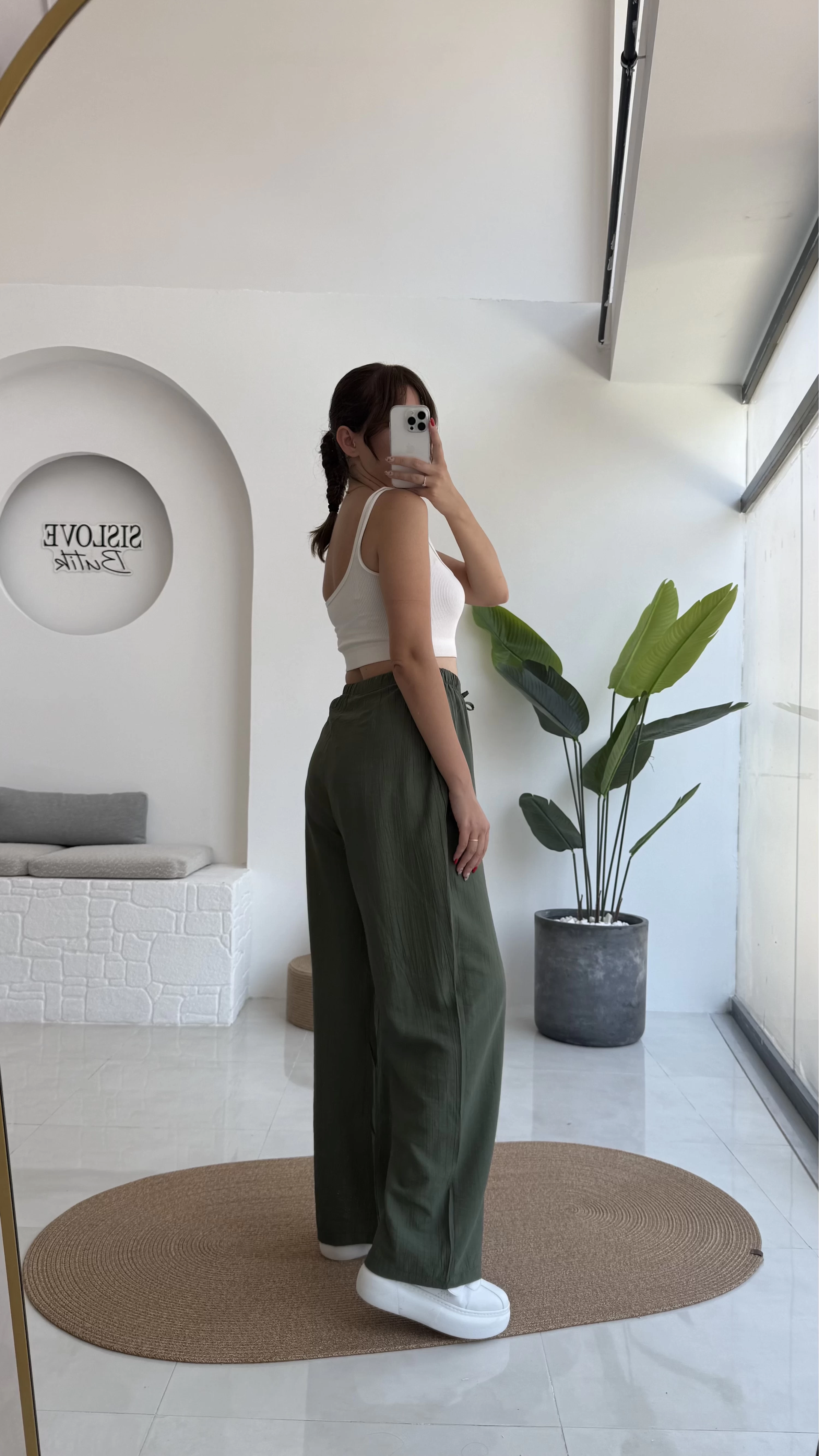 Raya Cepli Pantolon - Haki