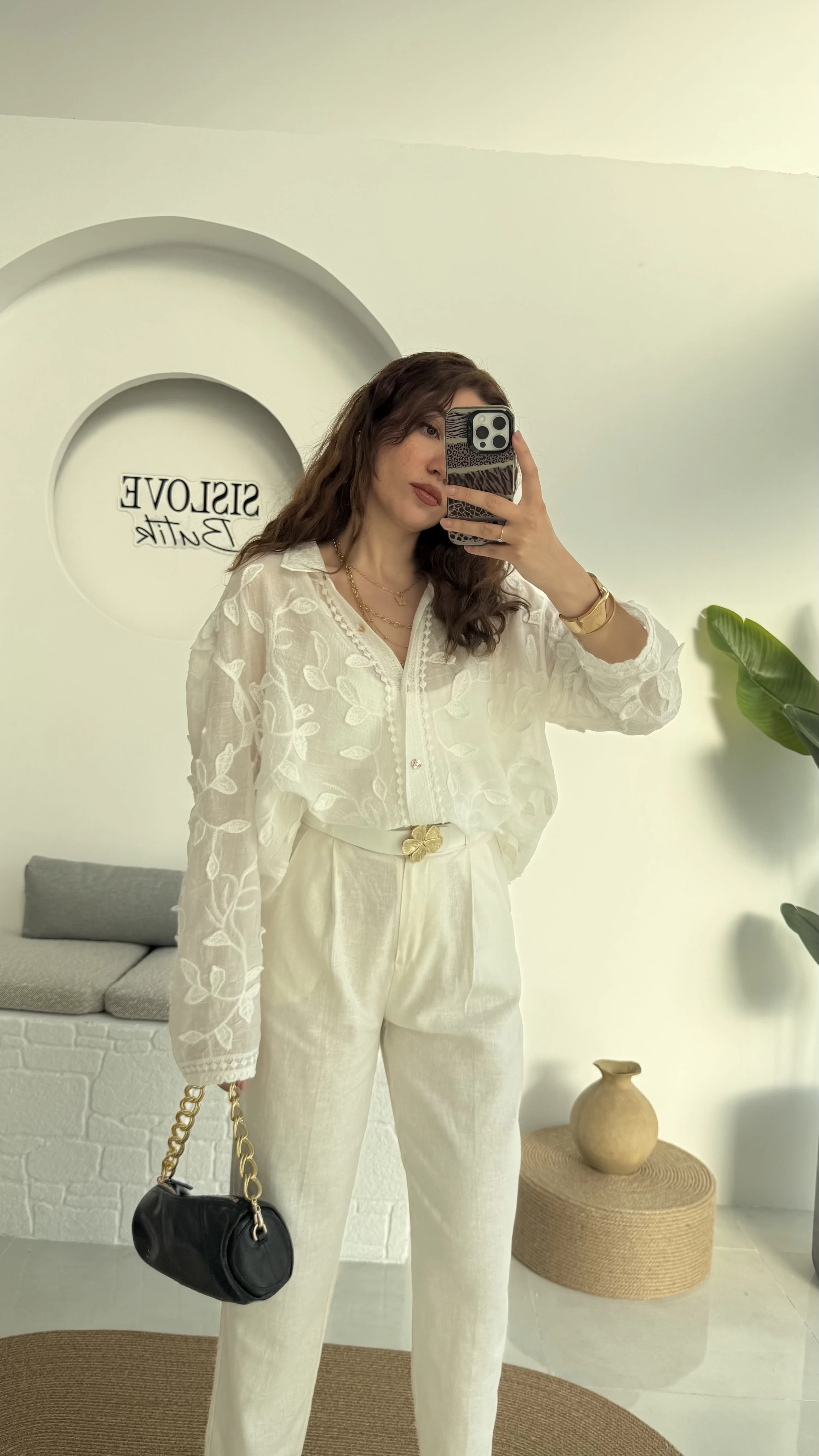 Romantik Gömlek - Kırık Beyaz - 38569